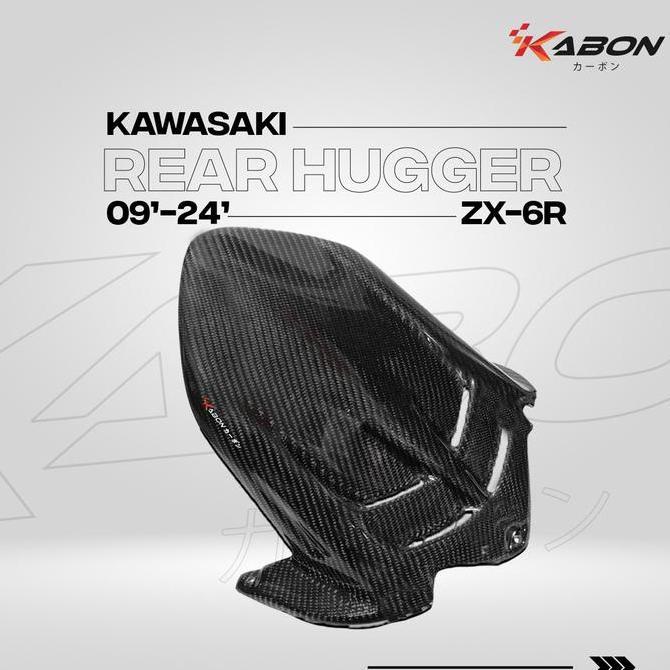 OK KABON KAWASAKI ZX6R CARBON HUGGER MODEL HOTBODIES //