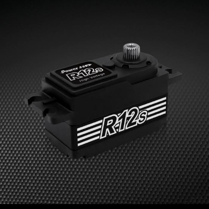 Rc Servo Power Hd R12S Hv Titanium Gear Drift /Touring Original Dan Terpercaya