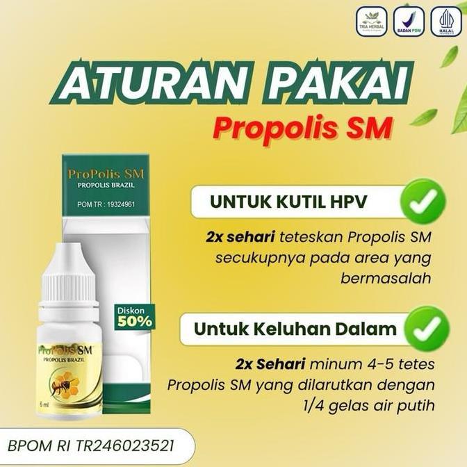 Wkwkw- Propolis Sm - Kutil Kelamin V, Perontok Kutil Kelamin Kutil Anus Pria & Nita Bintik Benjolan