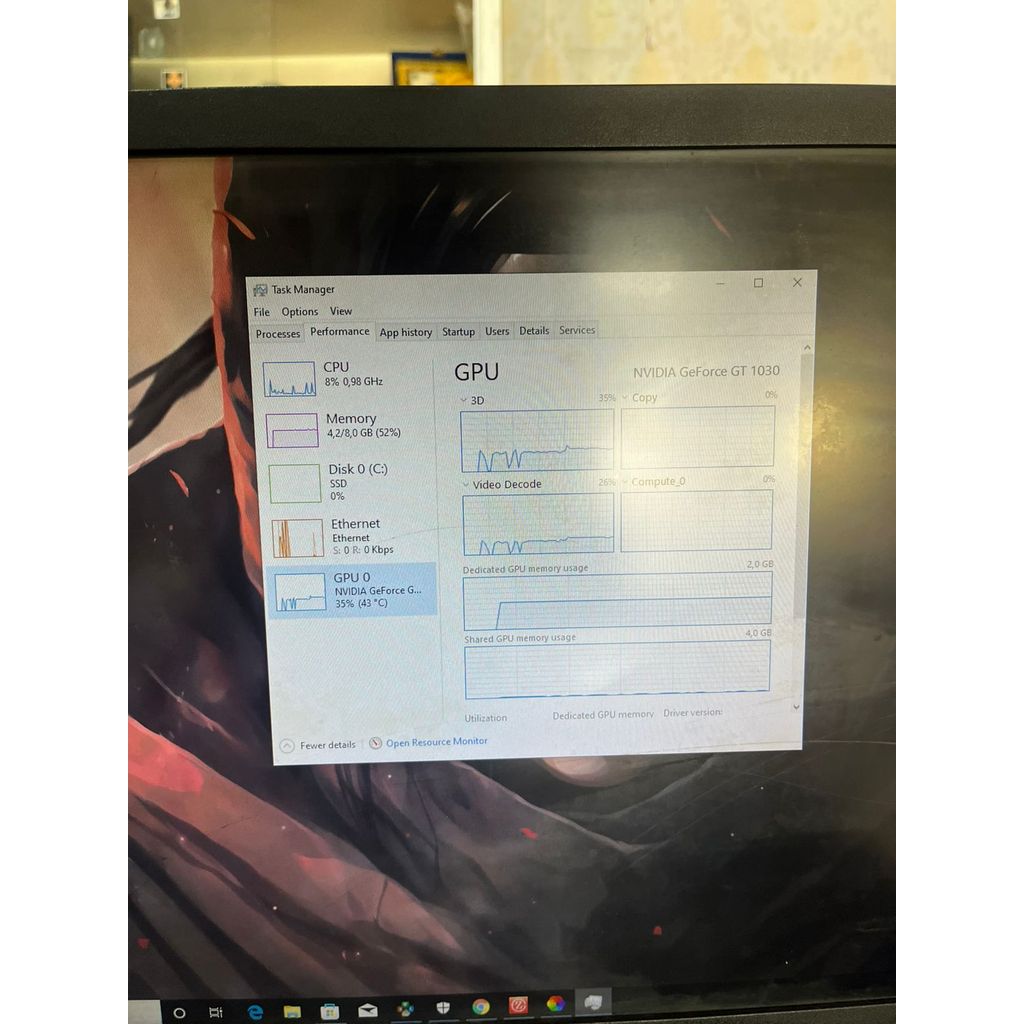Komputer set Intel g4560 Bisa untuk game,editing,untuk kantor Ram 8Gb Ssd 128 Gb Vga gt1030 2Gb ddr5