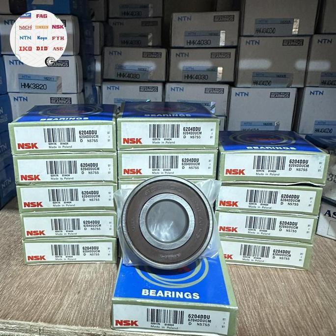 BEARING 6204 DDU NSK ORIGINAL 204714 ASLI