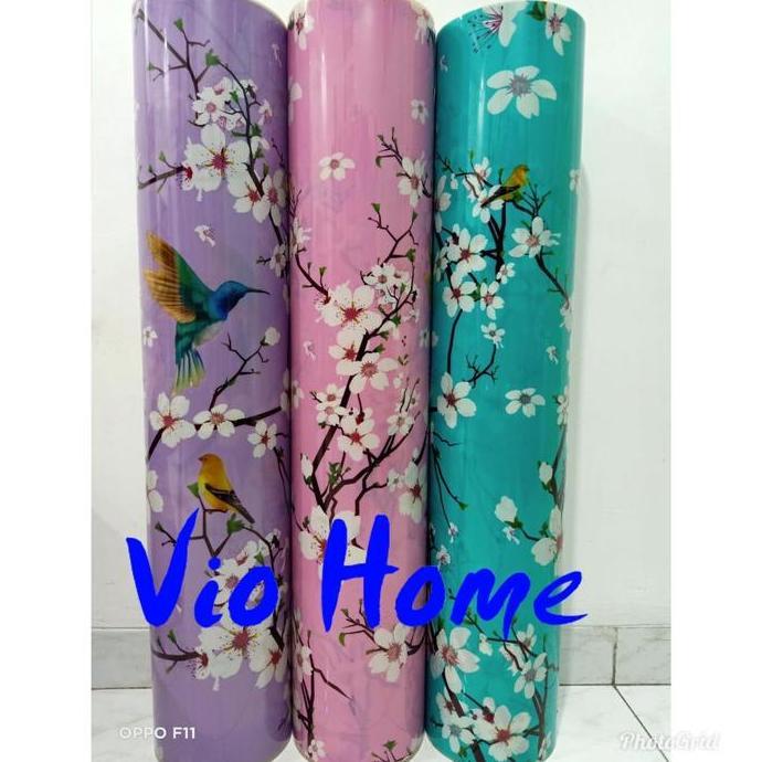 Rao - Fiber Viber Plastik Penutup Pagar Bunga Sakura (Harga Per 1 Meter)