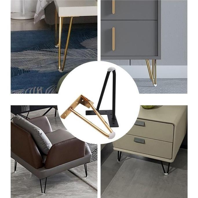 15cm Kaki Sofa Gold/Kualitas Kaki Sofa/Kaki Scania Gold/Kaki Kursi Emas/Sofa Leg Gold/Kaki Sofa Emas