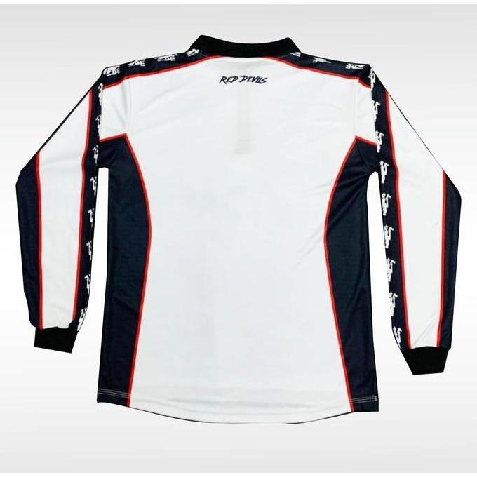MFZ-RETRO MU PUTIH FANTASY LONGSLEVE Jersey MU .DRIFIT Milano 200gsm