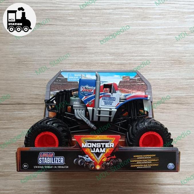 SPIN MASTER MONSTER JAM - LUCAS STABILIZER 1/24 (BIG TRUCK) MDLS27