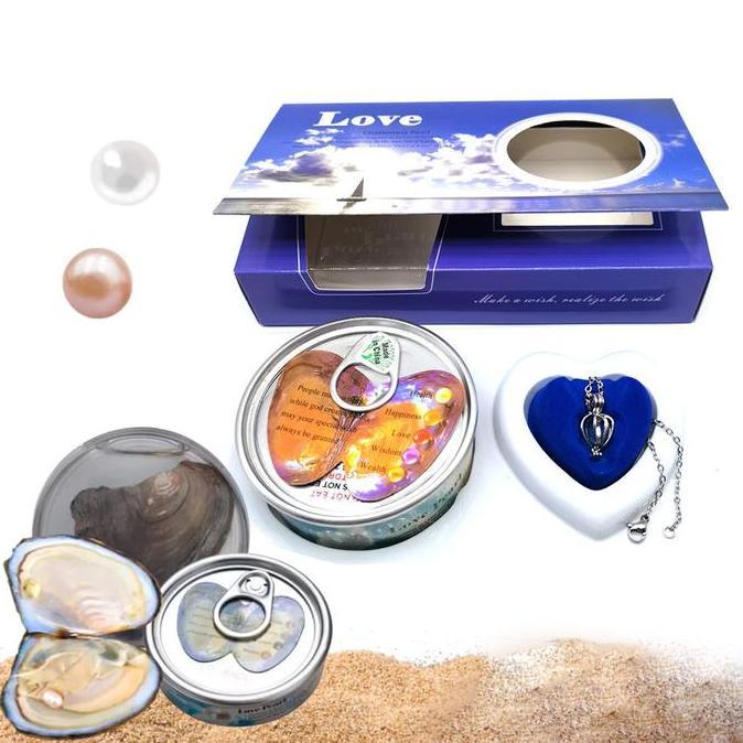 TACA Genuine Wish Pearl Necklace in Oyster - Limited Edition Viral Gift for Girlfriend (Birthday/Ann