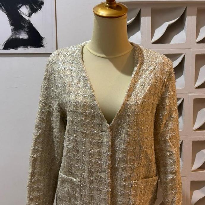 PREMIUM / BLAZER TWEED ATASAN WANITA TYPE JAS