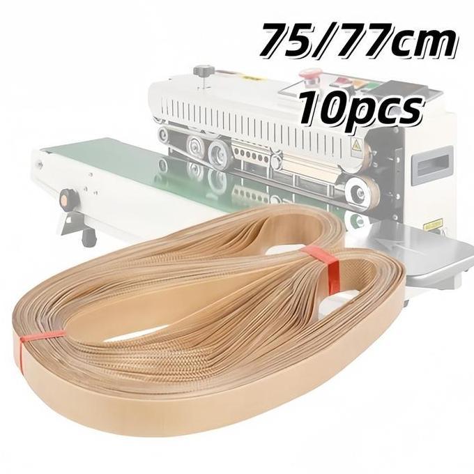 MGC Isi 10 Pita Teflon Belt 15x750mm/ 15x770mm Continuous Band Belt Sealer Kain Teflon