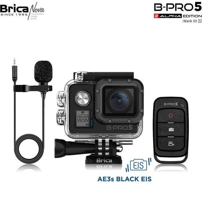 Brica BPro 5 AE3S / BPro 5 AE 3S 4K / BPro5 AE 3S - Black EIS [Garansi Resmi]
