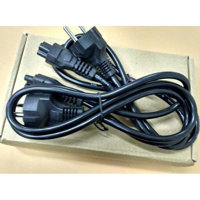 Nyui- Kabel Power Adaptor Laptop 3 Lubang - Kabel Power Laptop Kabel Adaptor