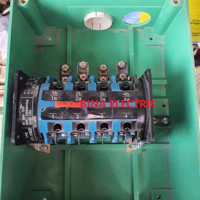 Promo Cam Starter KTS-100P/4 / Cam Stater Starter KTS 100A 4P / Ohm Saklar Diskon