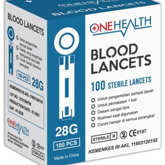 Bebasaja- Blood Lancet Nesco Jarum Lancet Easy Touch Autocheck Lancet Jarum