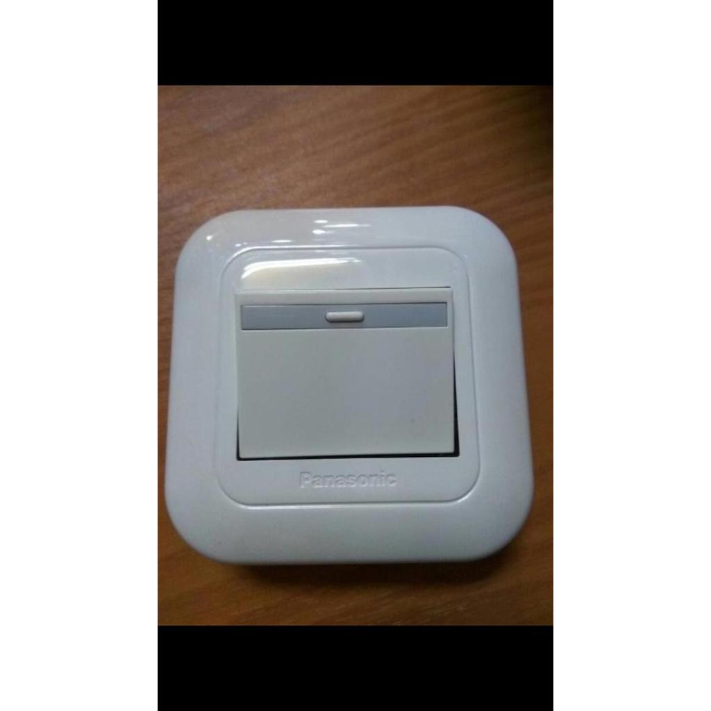 Denco- Saklar Engkel Panasonic Sakelar Switch Lampu Tunggal Single Panasonic