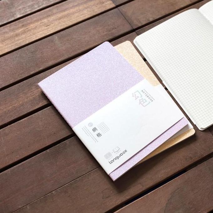 FATING DREAM GLITTER GRID NOTEBOOK B5