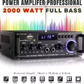 AMPLIFIER FLECO 198B PRO 2000WATT COD amplifier 2000 watt amplifier karaoke