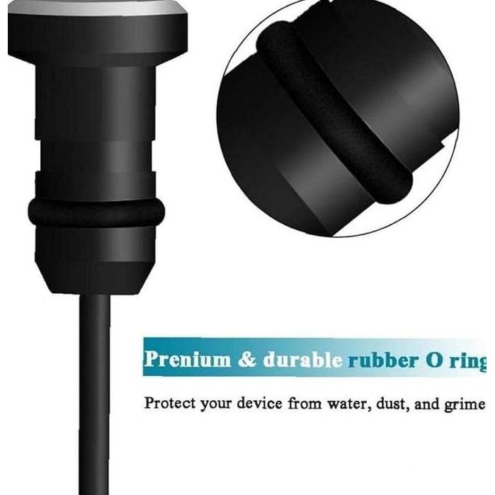 DS65 - Dust Plug Type C & Audio Jack 3.5mm Penutup Port Anti Debu Tipe C HP Laptop PC Earphone Heads