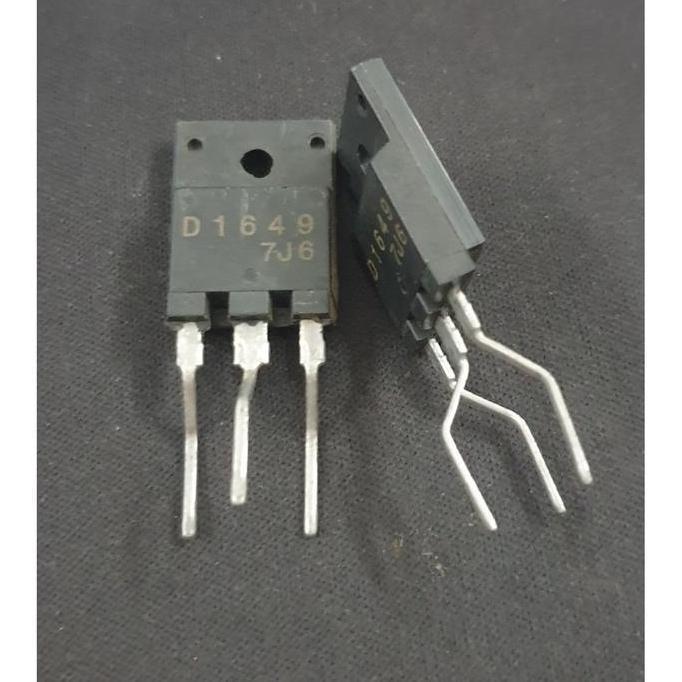 BEJ27 TRANSISTOR D1649 HORIZONTAL DEFLECTION OUTPUT DGN DAMPER DIODE - TEKUK