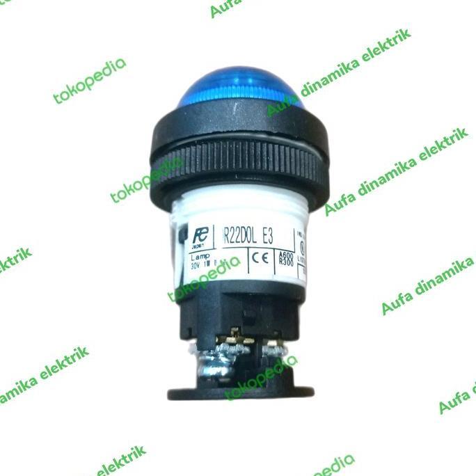 DR22DOL-E3S PILOT LAMP FUJI BIRU 24VDC DR22DOL E3S FUJI ADE99