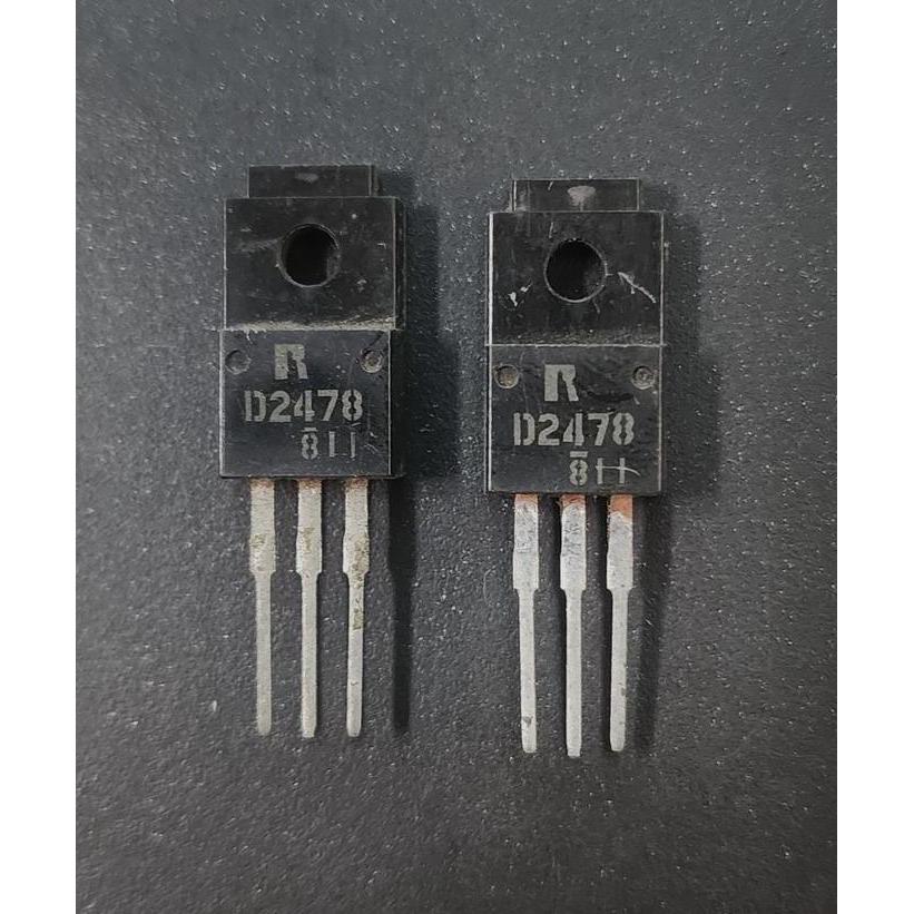 BEJ27 TRANSISTOR D2478 SILICON NPN POWER TRANSISTOR DGN DARLINGTON DAN DIODE 80V 4A 30W - COMPLEMENT