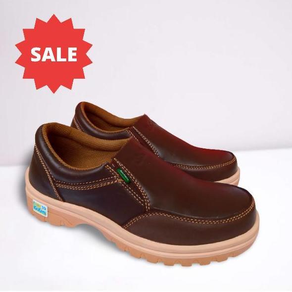 PREMIUM / Sepatu kickers pria original kulit sapi asli casual selop kasual slop dewasa slip on tanpa