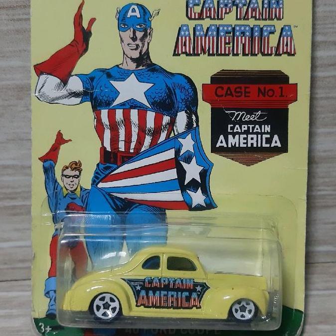 HOT WHEELS CAPTAIN AMERICA - 40 FORD COUPE MDLS27