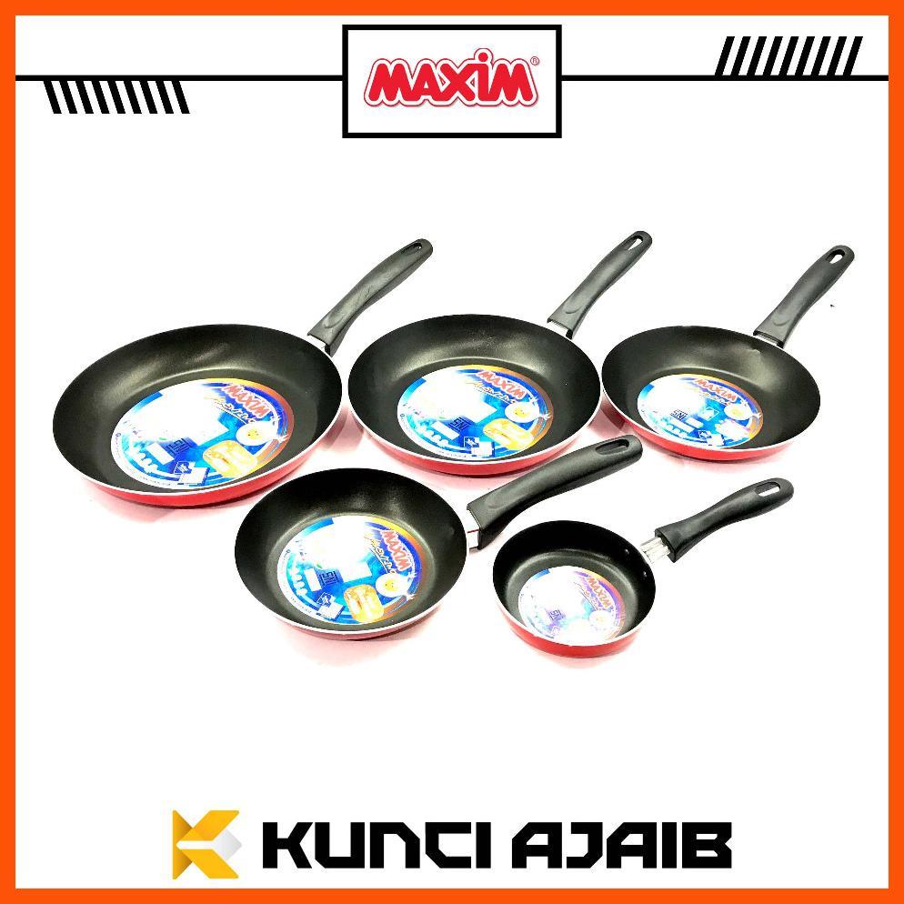 MAXIM Valentino Teflon Alat Masak Penggorengan Anti Lengket Dapur Kitchen Ware Frypan Tevlon Teplon
