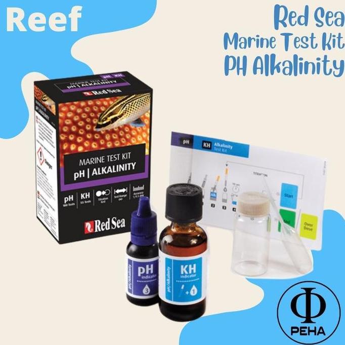 ~@~@~@~@] Red Sea PH Alkalinity Marine Test Kit Redsea Alkalinity Tes PH AirLaut