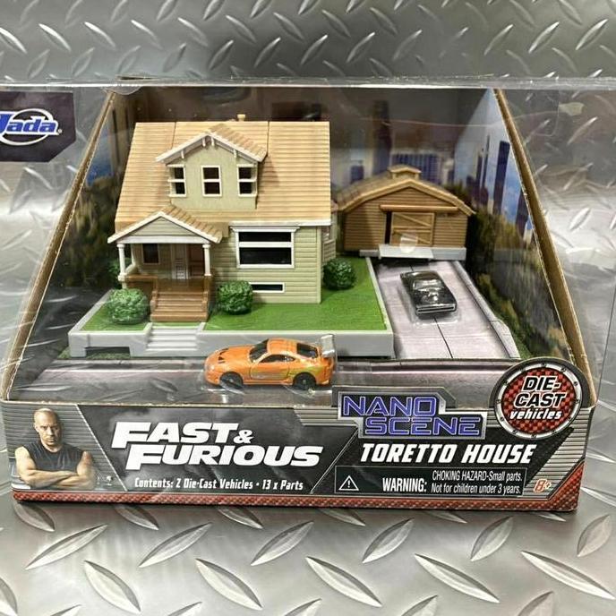 Diorama Dominic Toretto Family House Fast And The Furious By Jada Toys
