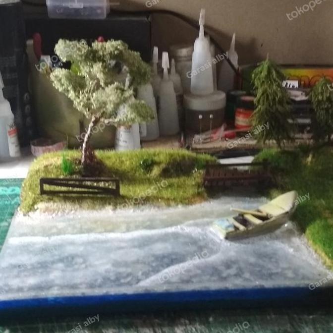 Diorama Pantai Pesanan Om Fendy