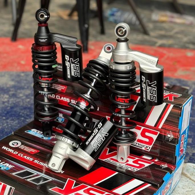 shock YSS belakang yamaha mio 300mm tabung atas tabung bawah