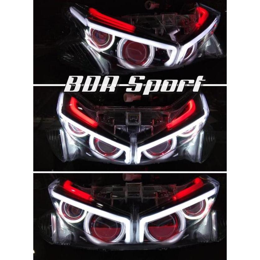 Reflektor SET Proji AES Yamaha Aerox 155