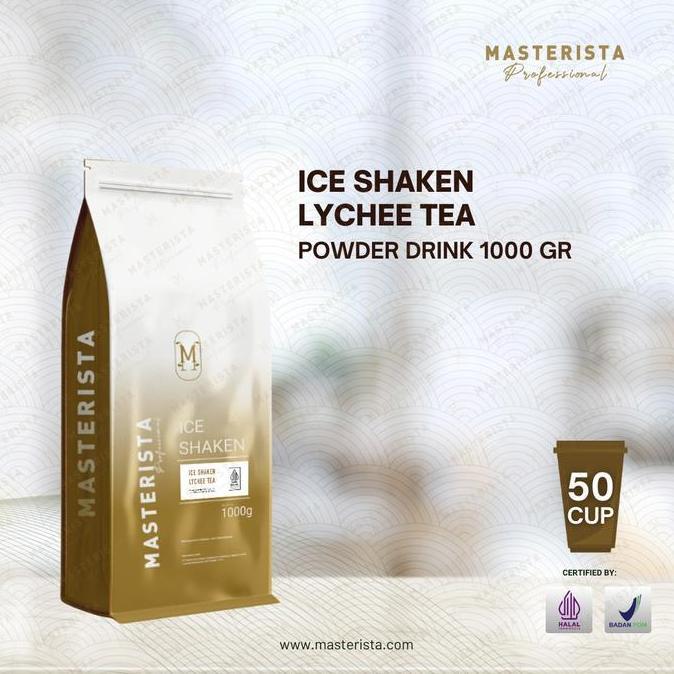 Bubuk Minuman Masterista Lychee Tea 1000 Gram | Bubuk Minuman Masterista Leci Tea 1000 Gram Diskon