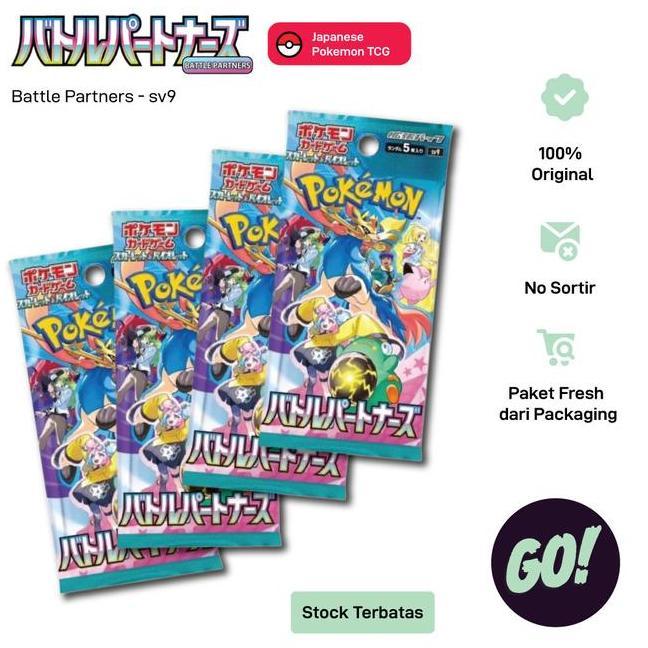 Battle Partners Pokemon Japanese Tcg Booster Pa Sv9