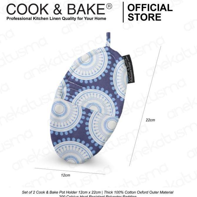 Set- Cook & Bake Pot Holder | Cempal Masak, Cempal Dapur Tahan Panas