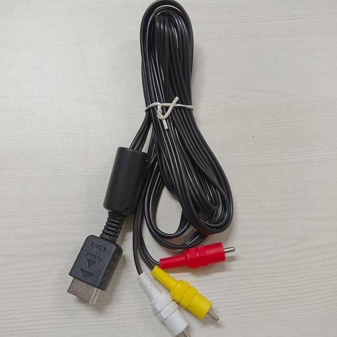 KABEL AV PS1 PS2 PS3 2.5 METER ORIGINAL KABEL RCA PS2