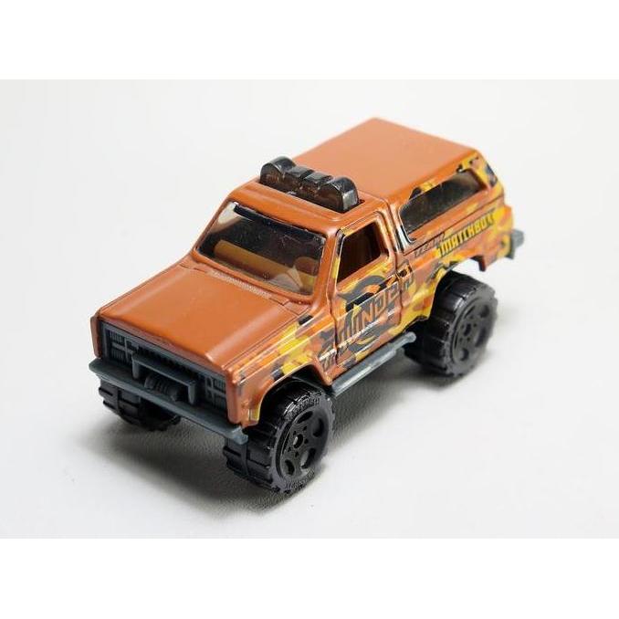 AT99 MATCHBOX LOOSE CHEVROLET CHEVY BLAZER 4X4 - COKLAT