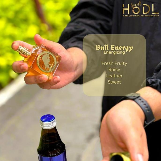 Xoxo- Parfum Hodl Scent Bull Energy X Crypto Series Perfume Pria Ngi