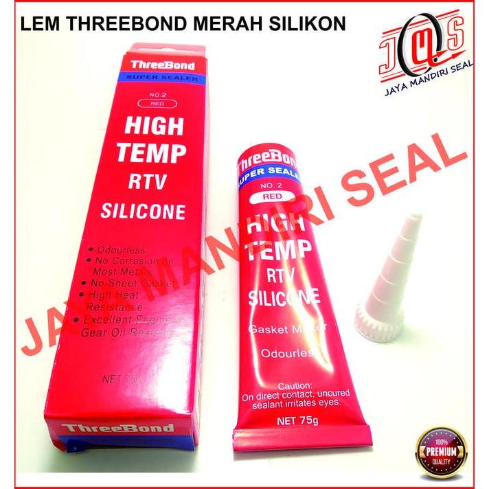 Jayakit- Lem Threebond Tribon Tribone Silicone Red Merah 75 Gram
