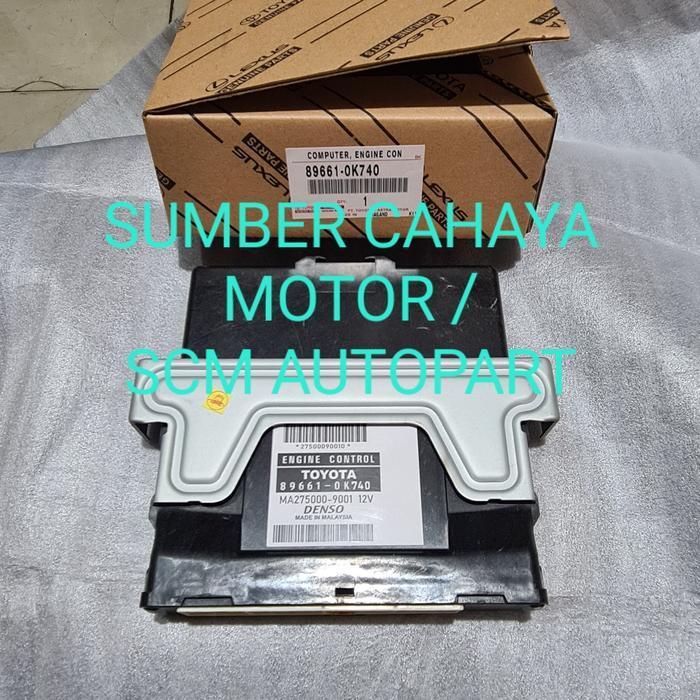 ECU INNOVA BENSIN MANUAL 89661-0K740 ORIGINAL DAN TERPERCAYA