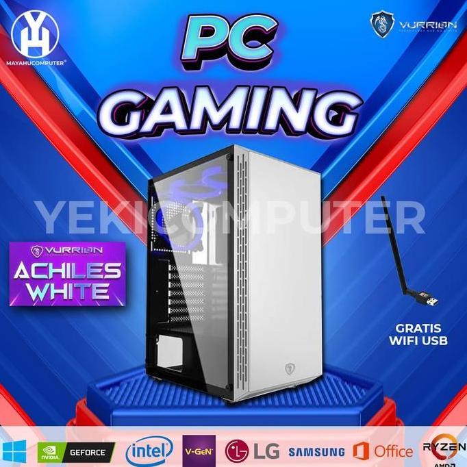 PROMO PC GAMING i5-10400F | RTX 3050 | 8GB | Rakitan Gaming PC I PC RAKITAN  i5-10400F | RTX 3050 | 