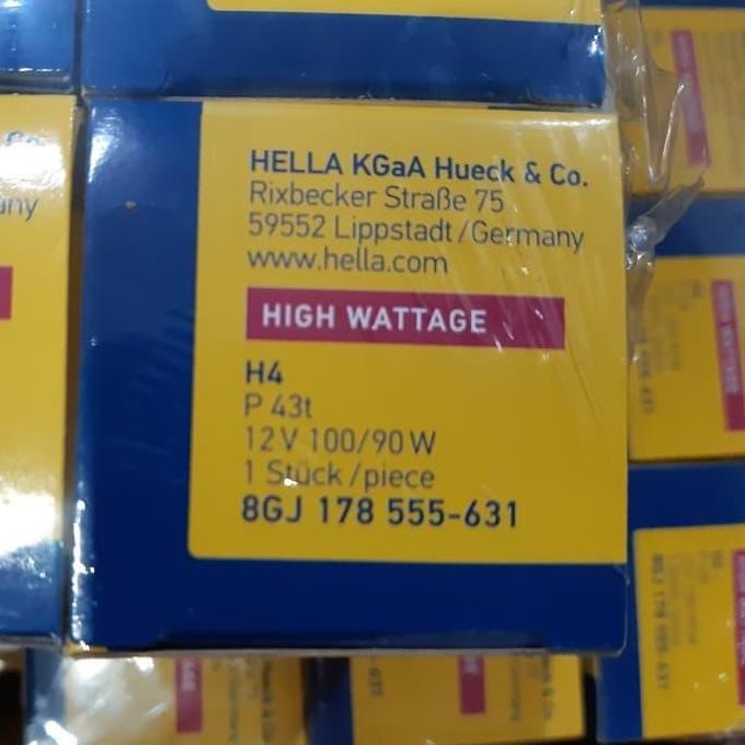 ><><><] h4 12v 100/90 hella 100w