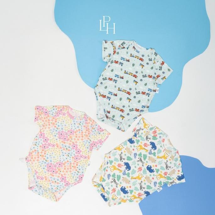Daily- Little Palmerhaus - Little Wear Short Bodysuit (Jumper Bayi)