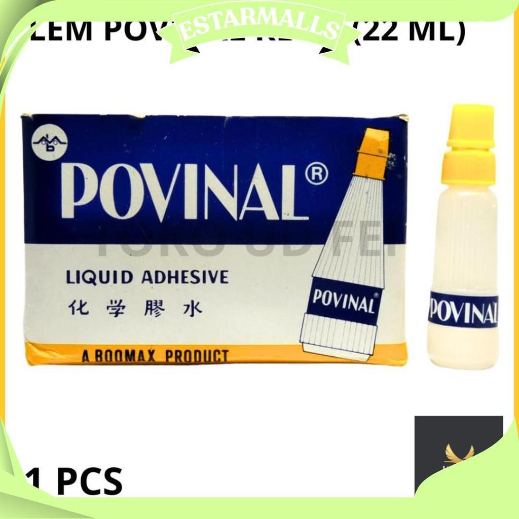 (1 PCS) Lem Povinal/ Lem povinal Kecil/ Lem Povinal Besar/ Lem Povinal 22ml/ Lem Povinal 75ml UDF