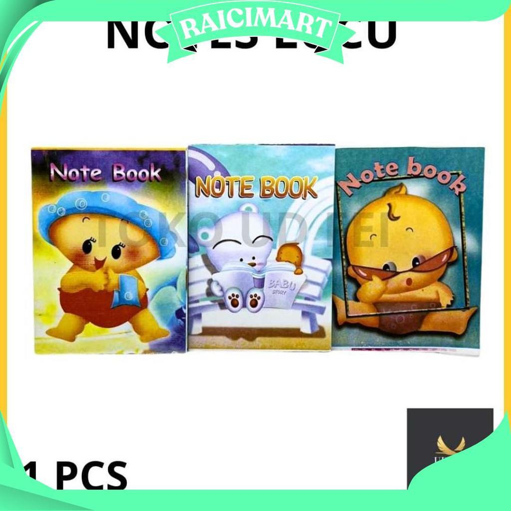 (1 PCS) NOTES LUCU/NOTES FANCY/NOTES FANCY KECIL/ NOTES MINI UDF