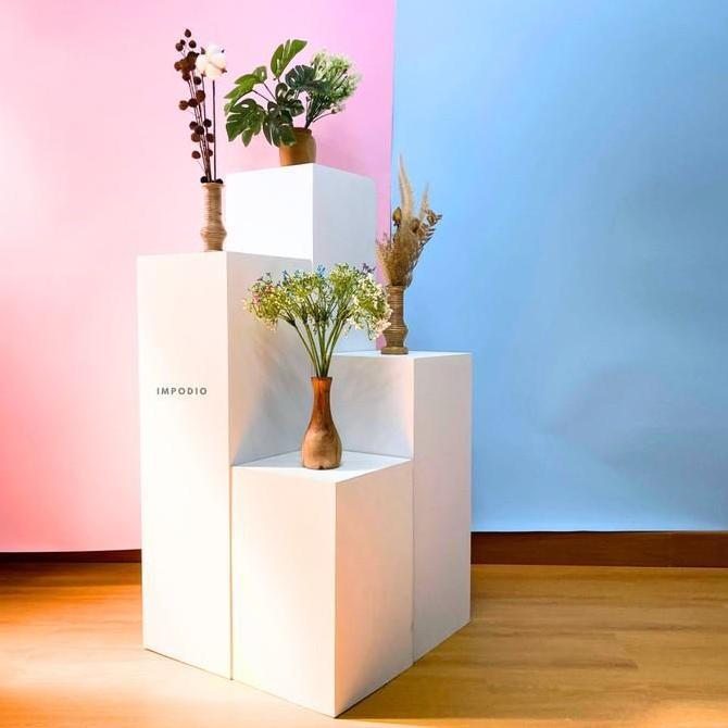 AMR Podium kubus white large IMPODIO - Properti foto studio