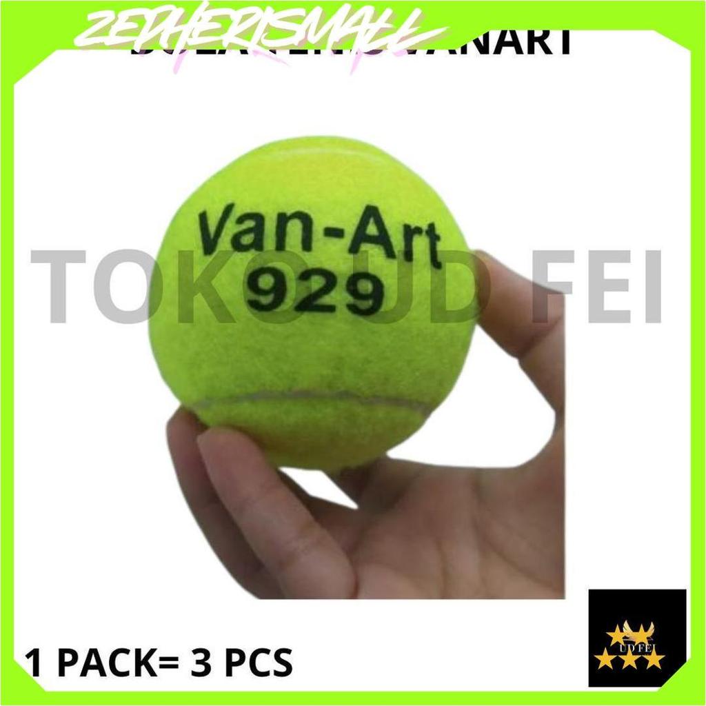 (1 PACK=3 PCS) BOLA TENIS VANART/ BOLA TENIS VANART/ TENIS BALL/ BOLA BASEBALL/ BOLA TENES UDF