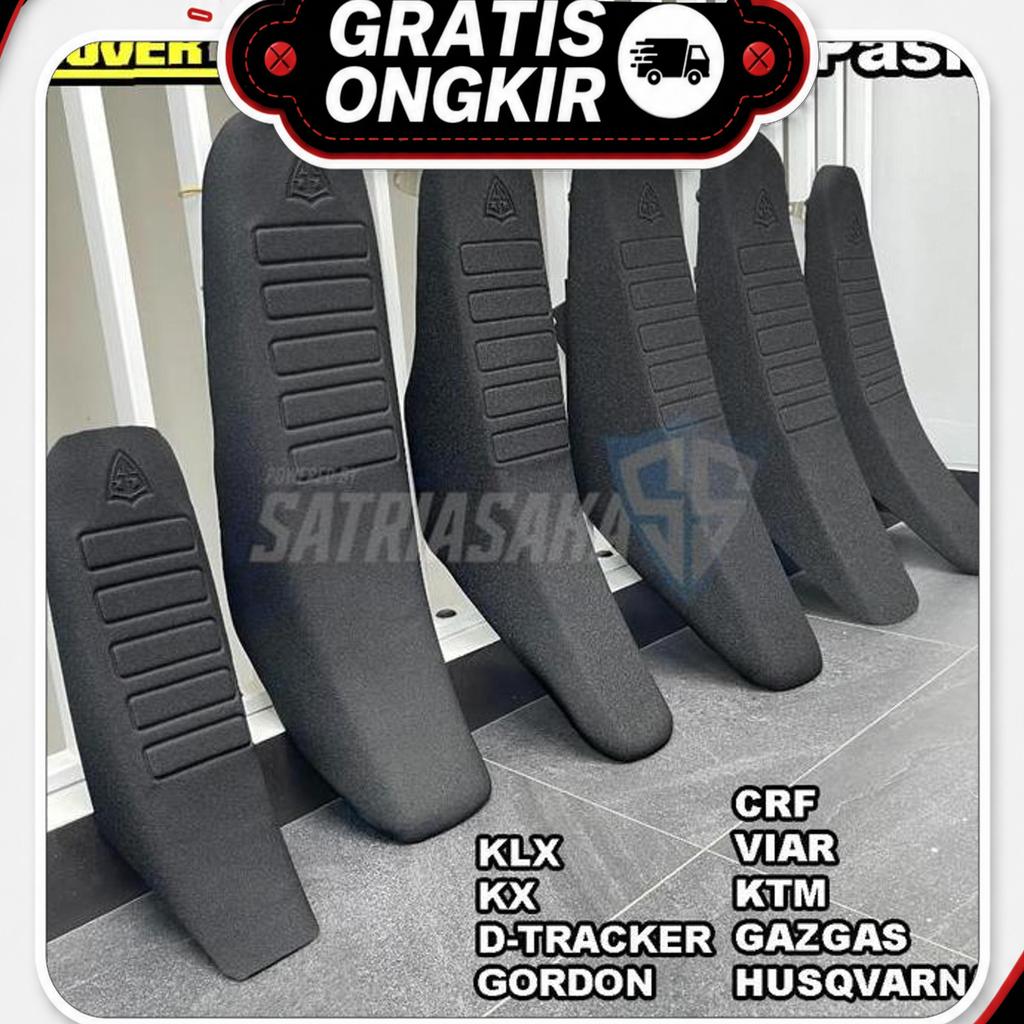 Jok Sarung Cover Motor Trail, Supermoto, Enduro, Motocross, Adventure Pasir Satriasaka Untuk Crf Klx
