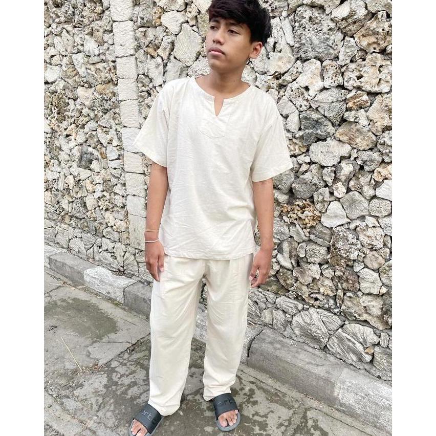 PREMIUM / Celana panjang linen pria | linen long pants