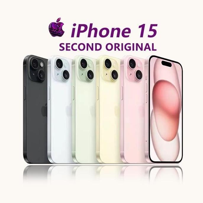 PREMIUM / iPhone 15 Second Original iPhone 15 Bekas FULLSET MULUS