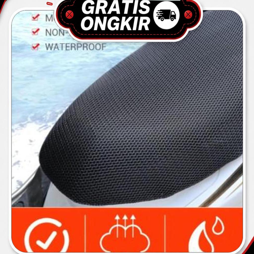 Jok Cover Sarung Jaring Motor Pcx 150, Pcx 160 , Adv 150, Adv 160 ,Freego Bald Eagle Tebal